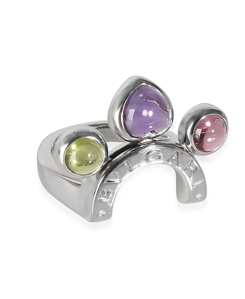 Pre-owned Pre-owned Bvlgari Bvlgari Allegra 18k White Gold Ring