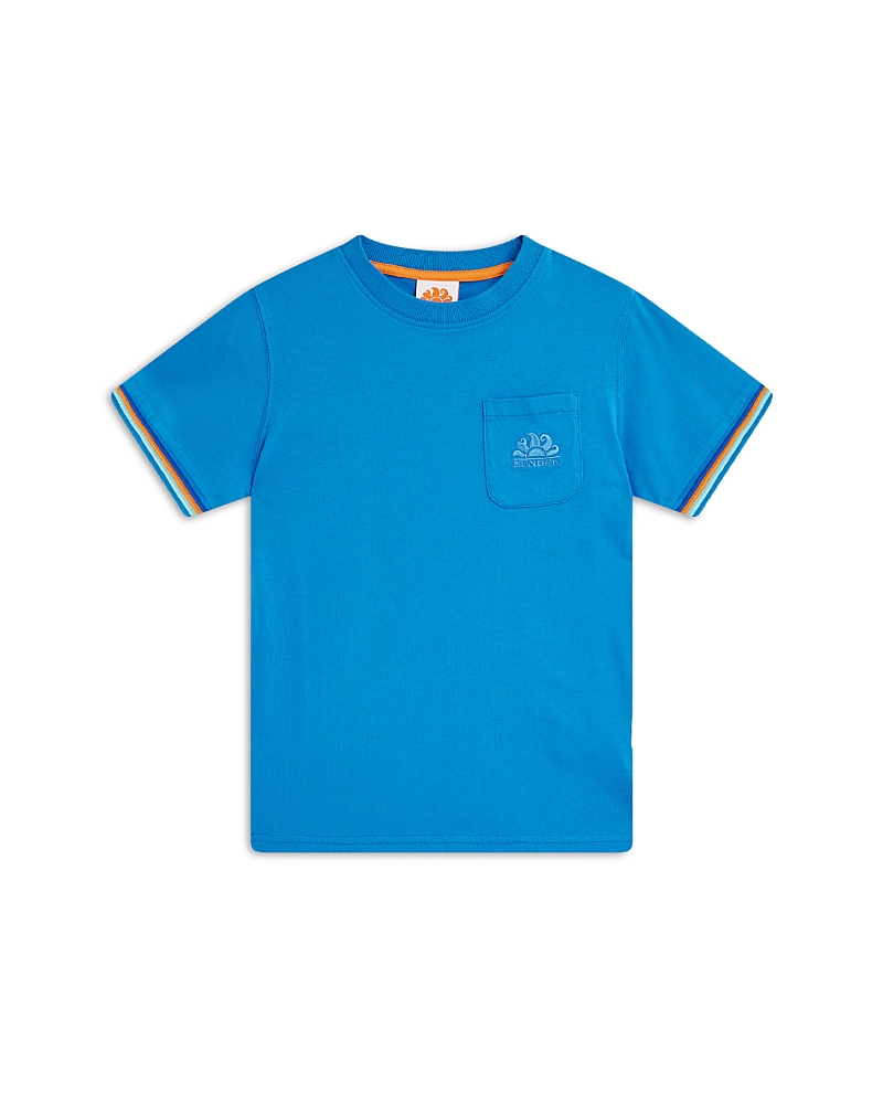 Sundek Boys' Pocket Tee - Little Kid, Big Kid In Electro Blue