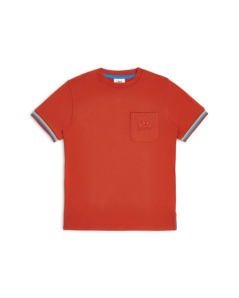 Sundek Boys' Pocket Tee - Little Kid, Big Kid In Persimmons
