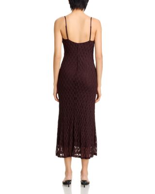Adoni Crochet Midi Dress