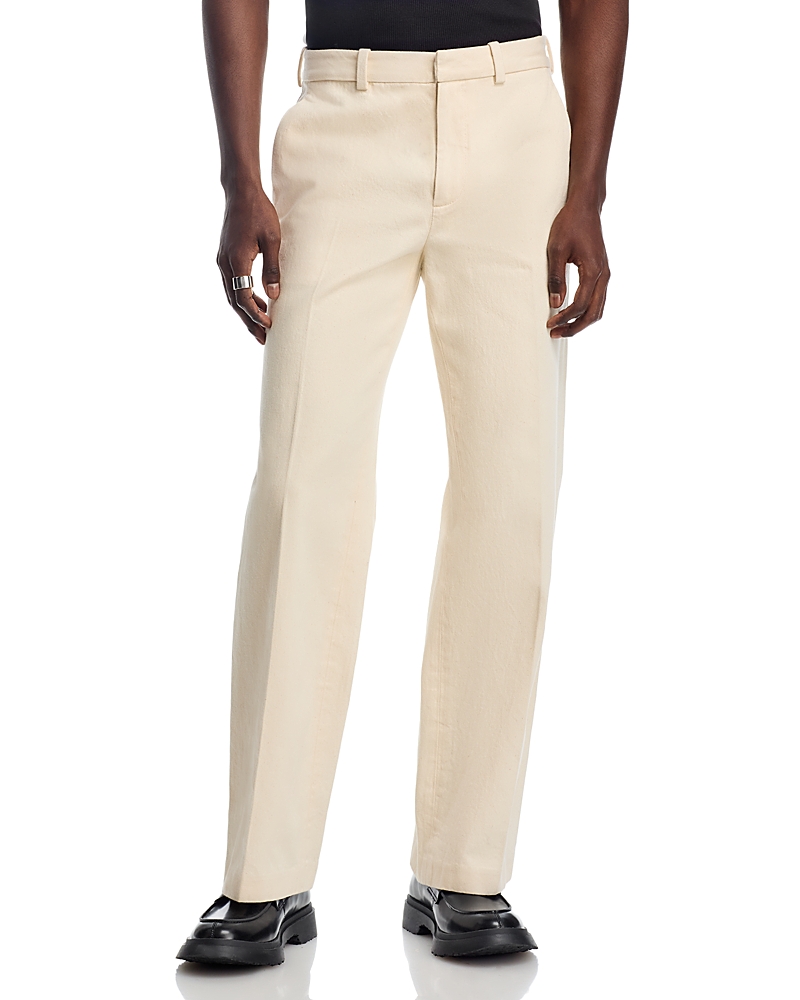 HELMUT LANG CAR JEANS IN ECRU