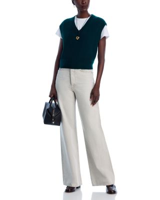 Cashmere Ribbed Vest