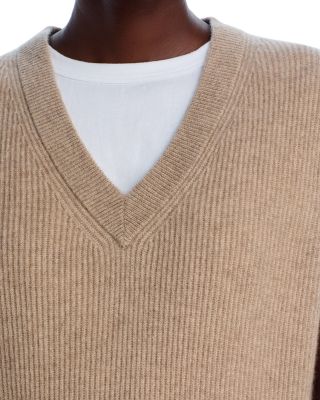 Cashmere Ribbed Vest