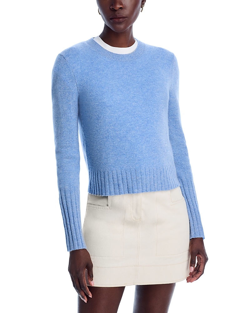 Guest in Residence Cashmere Shrunken Crewneck Sweater