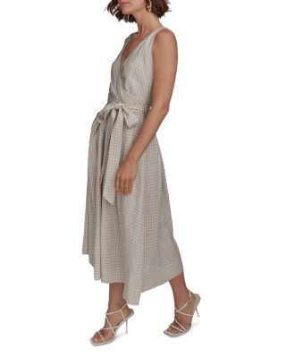 Faux Wrap Dress