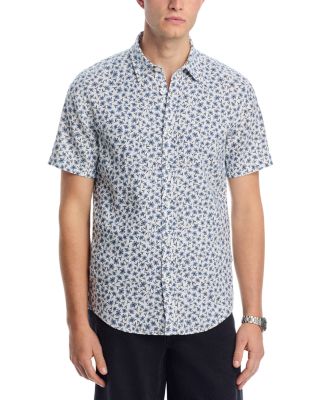 BOSS - Stretch Linen Roan Slim Fit Shirt