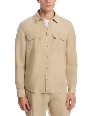 BOSS - Linen Liam Regular Fit Shirt