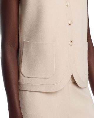 Sweater Vest & Wide Leg Pants Set