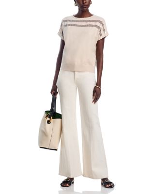 Mesh Inset Sweatshirt