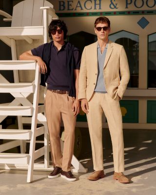 Chambers M&eacute;lange Solid Slim Fit Suit Jacket in Soft Tailoring