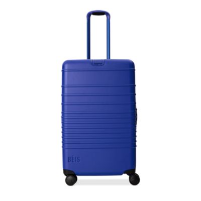 BEIS BEIS MEDIUM CHECK-IN ROLLER IN COBALT BLUE
