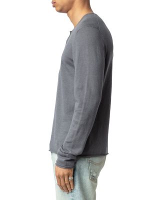 Signature Regular Fit Linen Henley  