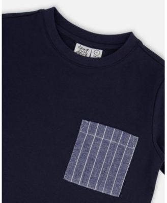 Boys' Short Sleeve Tee with Pocket - Little Kid