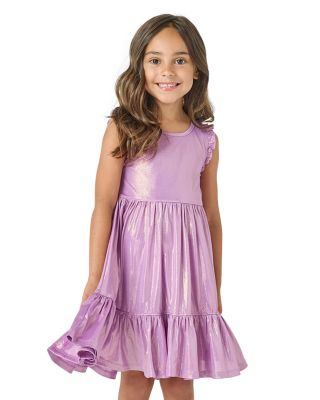 Girls' Kelsey Lame Dress - Little Kid