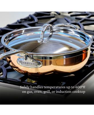 CopperBond&reg; 5-Quart Induction Copper Essential Pan with Lid