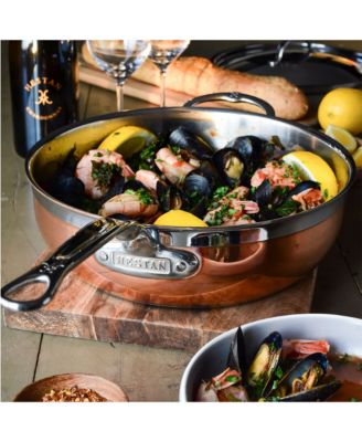 CopperBond&reg; 5-Quart Induction Copper Essential Pan with Lid