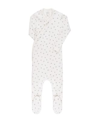  Unisex Cotton Ribbed Zipper Footie - Baby