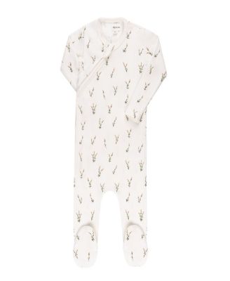  Unisex Cotton Ribbed Zipper Footie - Baby