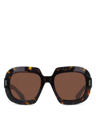 Rivert Oversized Square Sunglasses, 54mm