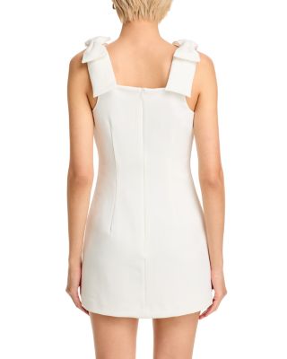 Whisper Bow Strap Mini Dress