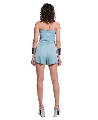 Archer Stretch Leather Bustier