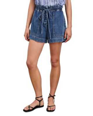 Foster Drawstring Denim Shorts