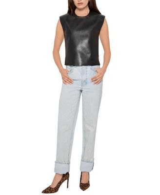 Blaze Recycled Leather Tee