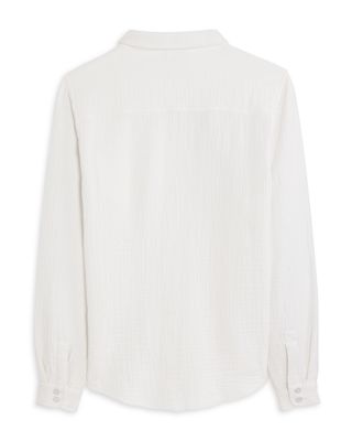 Girls' Eliza Gauze Button Down Shirt - Big Kid