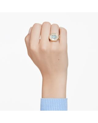 Chroma Octagon Cut Crystal Cocktail Ring