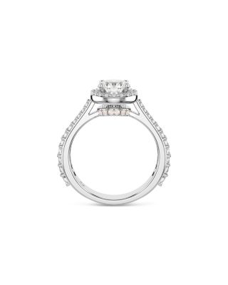 Una Crystal Halo Ring