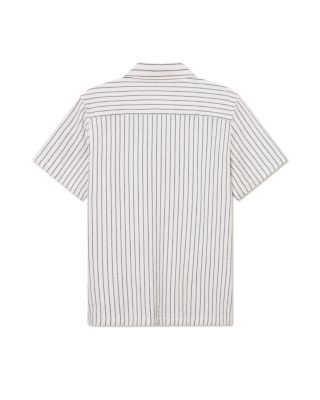 Striped Sweater Camp Shirt