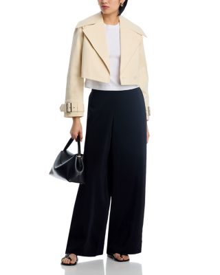 Tommy Cropped Trench Coat