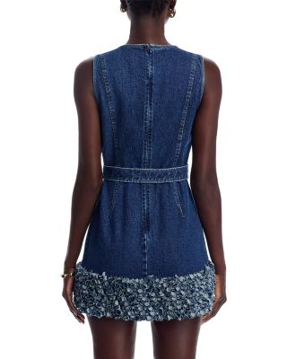 Petal Mindie Denim Mini Dress