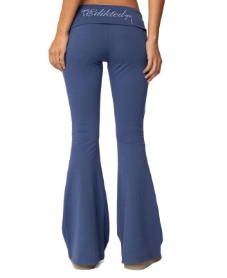 Aiyana Fold Over Flared Leggings