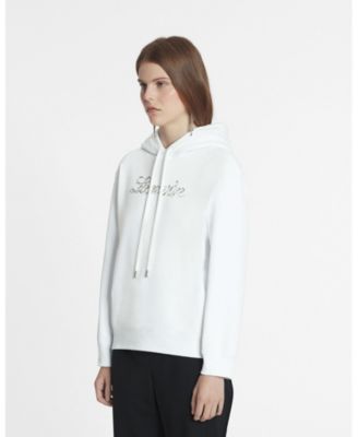 Bead Embroidered Hoodie