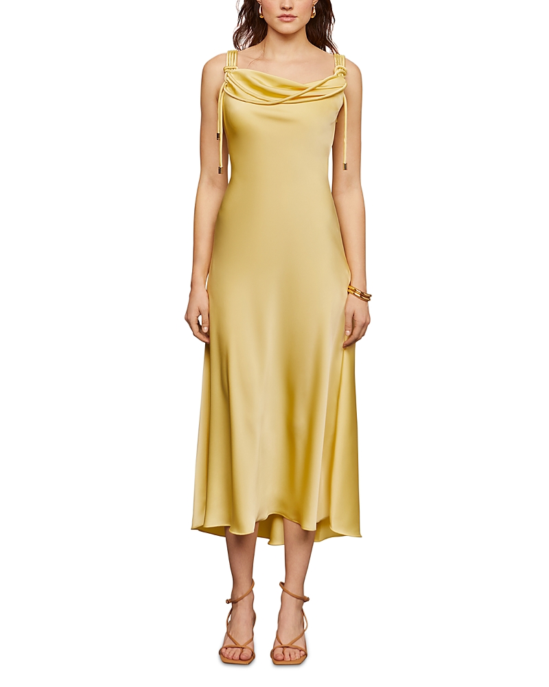 Amur Liza Midi Dress In Lotus