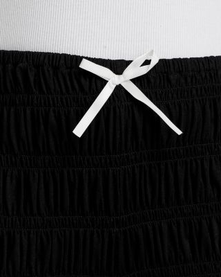 Misty Smocked Capri Pants