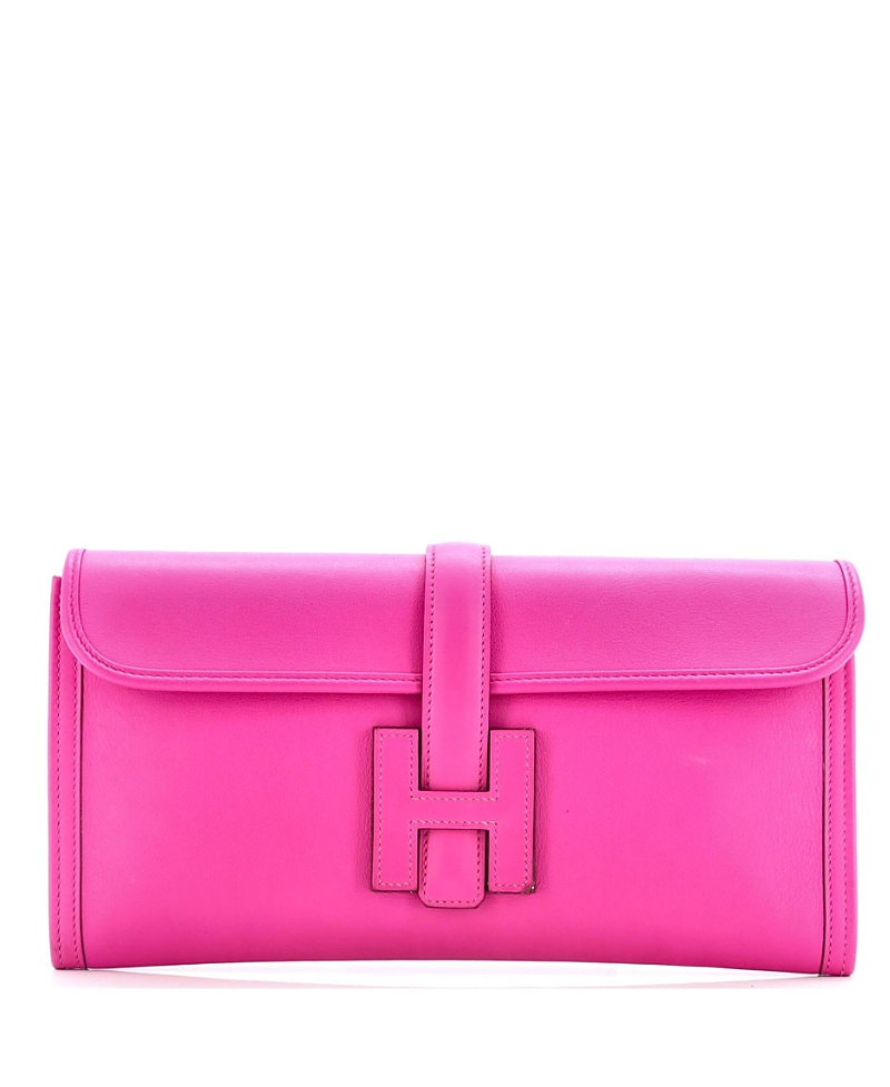 PRE-OWNED HERMES PRE-OWNED HERMES 29 JIGE ELAN CLUTCH SWIFT