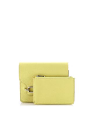 Pre-Owned Hermes  Roulis Slim Wallet Chevre Mysore