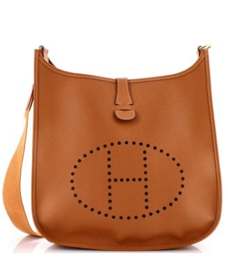 Pre-Owned HERMÈS - Pre-Owned Hermes GM Evelyne Bag Gen I Courchevel