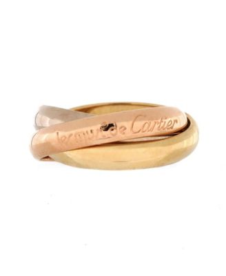 Pre-Owned Cartier - Les Must de Cartier Trinity Ring 18K Tricolor Gold