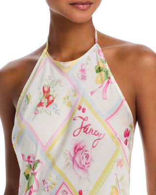 Brynthe Floral Halterneck Maxi Dress