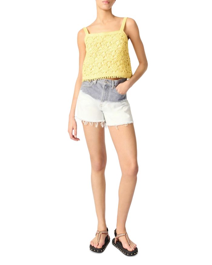 Crochet Knit Top
