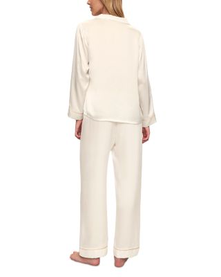 Inez Washable Silk Long Pajama Set