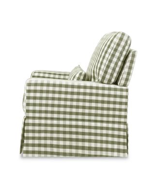 Crawford Pillowback Comfort Swivel Glider