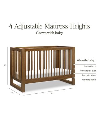 Nantucket 3-in-1 Convertible Crib with Toddler Bed Conversion Kit