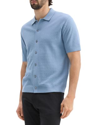 Cairn Short-Sleeve Sweater in Cotton
