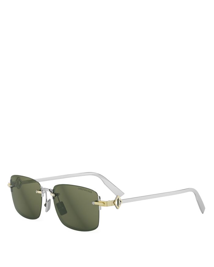 CD Diamond S11U Rectangle Sunglasses, 54mm