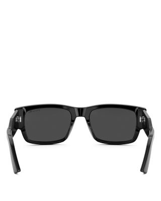  Christian Dior Label S1I Rectangular Sunglasses, 54mm