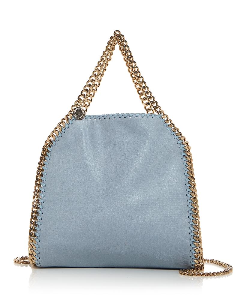 Stella Mccartney Falabella Shaggy Mini Tote In Duck